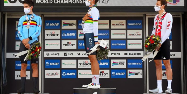 Así concluyó el mundial de ciclismo Imola en Italia