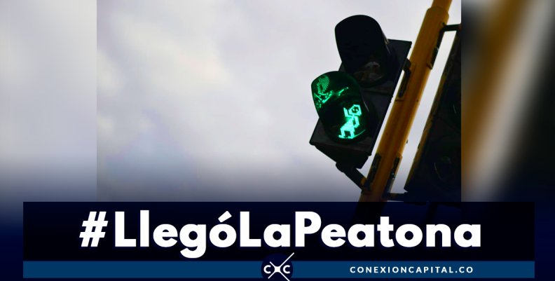 Nuevo ícono en semáforos peatonales inteligentes