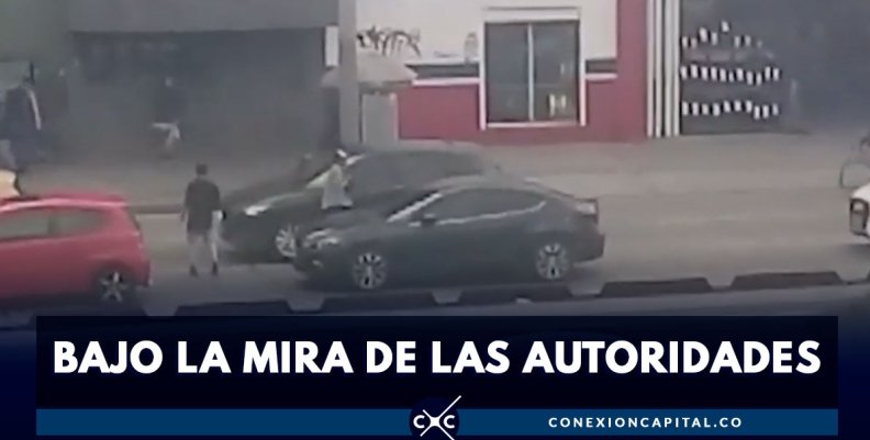 EN VIDEO: así roban a vehículos en el canal de los Comuneros