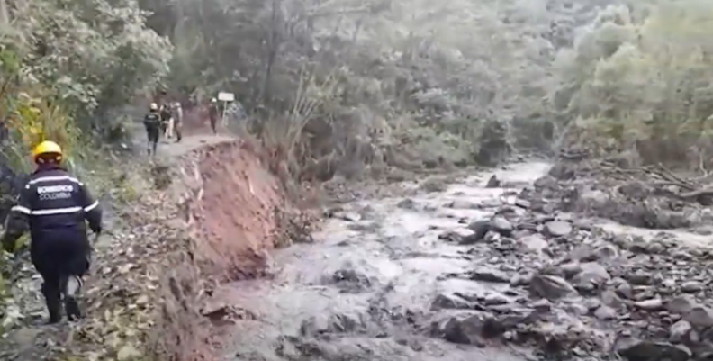 Emergencias por lluvias en Cundinamarca