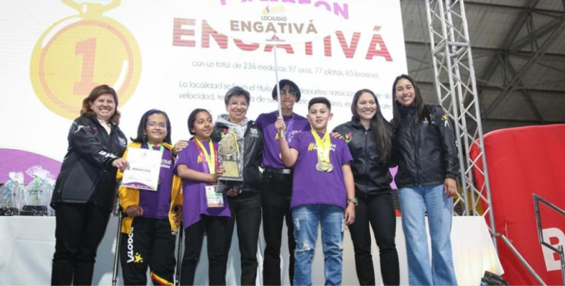 Engativá, campeón de los primeros Juegos Distritales de la Juventud