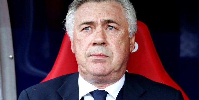 FILE PHOTO: Bayern Munich coach Carlo Ancelotti