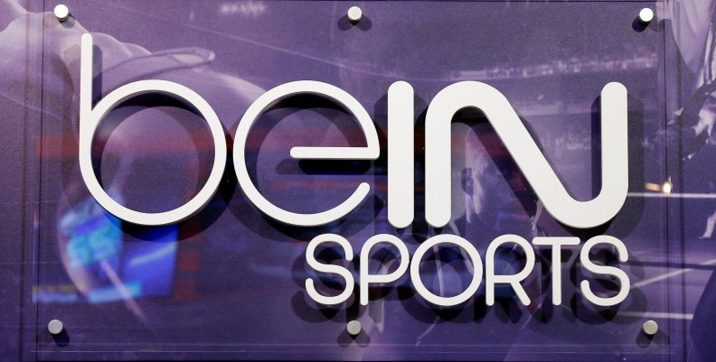 FILE PHOTO: The logo of French TV channel 'beIN Sport' is seen at the company's stand during the Sportel in Monte Carlo