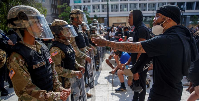 Manifestaciones en Estados Unidos