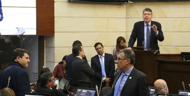 Foto tomada del Senado