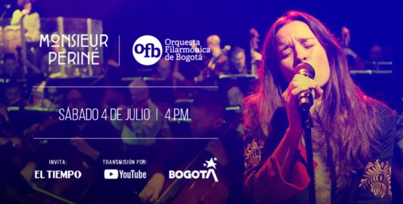 Mounsier Periné en concierto con la OFB