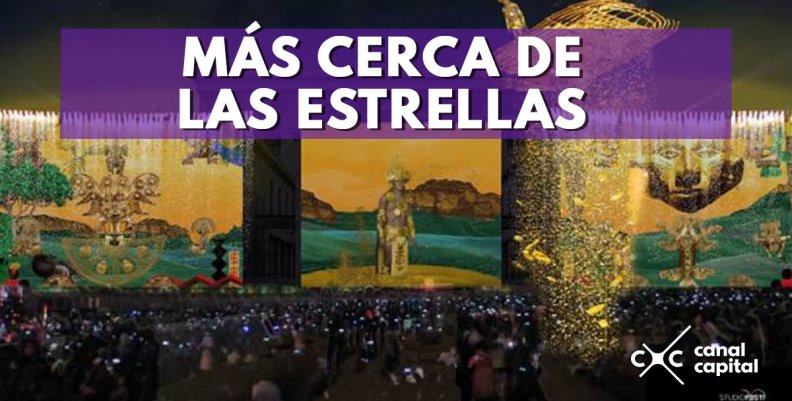 Más cerca de las estrellas, el show de Navidad que se vivirá por las pantallas de Canal Capital