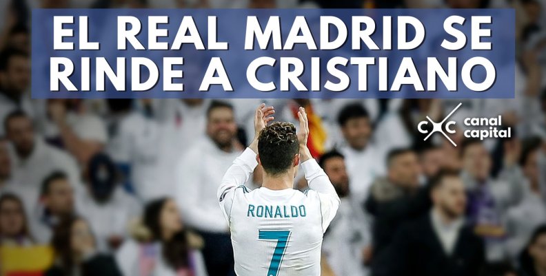 El Madrid despide a Cristiano