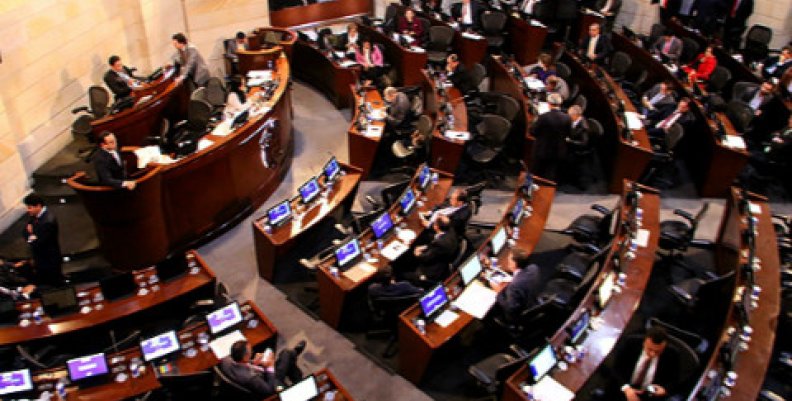 Foto tomada del Senado