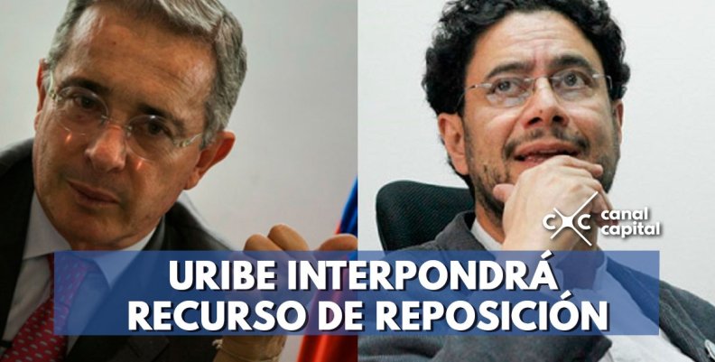 Álvaro Uribe e Iván Cepeda