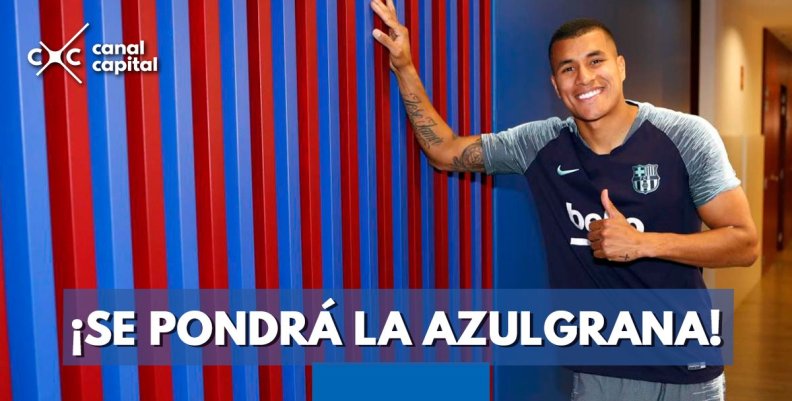 Jeison Murillo es nuevo jugador del Barcelona