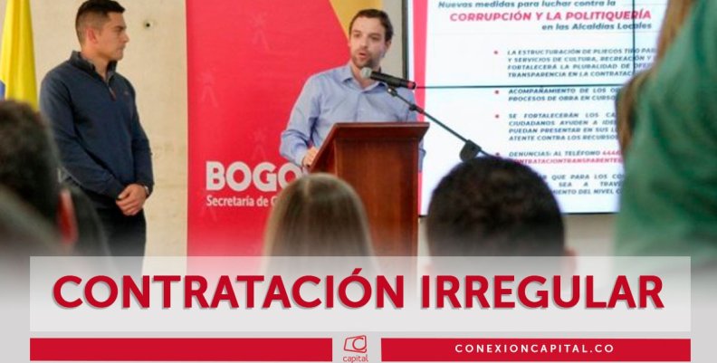 Contratación irregular en alcaldías locales