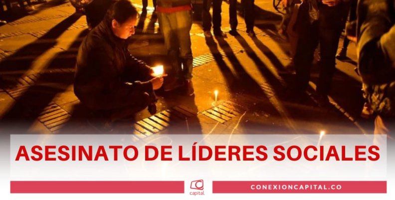 Cifras de líderes sociales asesinados en Colombia