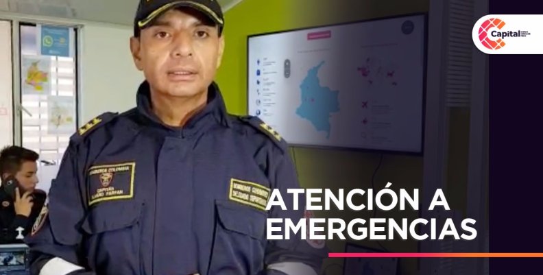 Bomberos de Cundinamarca entregan balance de atención a emergencias