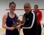 Laura Tovar campeoma en squash