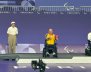 Edilson Chica recibiendo la medalla de plata en la premiación de los Juegos Paralímpicos París 2024