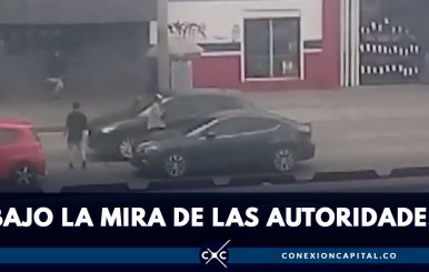 EN VIDEO: así roban a vehículos en el canal de los Comuneros