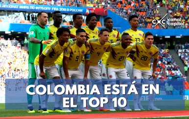 La Selección Colombia en el top 10 del mundial