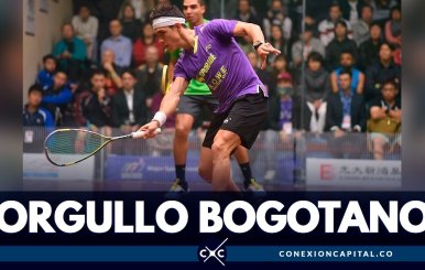 Miguel Ángel Rodríguez llega a los cuartos de final en el Mundial de Squash