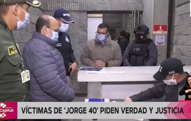 Víctimas de “Jorge 40” piden verdad y justicia