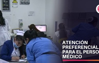 Infraestructura hotelera al servicio del personal médico