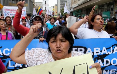 Día Internacional de los Trabajadores en Colombia