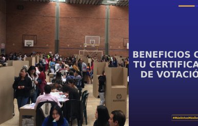 Beneficios de votar en Colombia