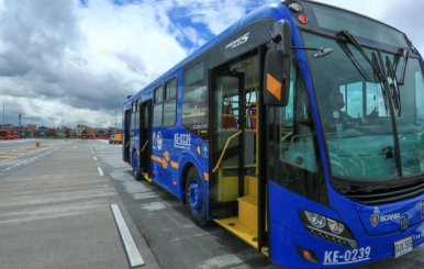 Buses SITP de TransMilenio nuevos