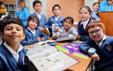 niños colegio