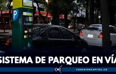 sistema  parqueo  vía