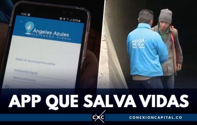 App Ángeles Azules