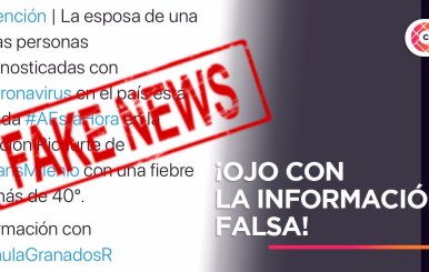 Información falsa sobre caso de coronavirus en Bogotá