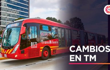 Cambios en la operación de TransMilenio