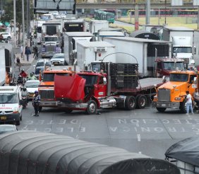 Paro de camioneros