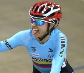 Paula Ossa, ganadora de una medalla de bronce en para ciclismo en los Paralímpicos París 2024