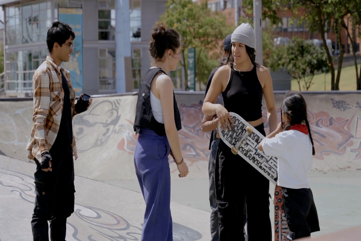  skateboarding en Bogotá