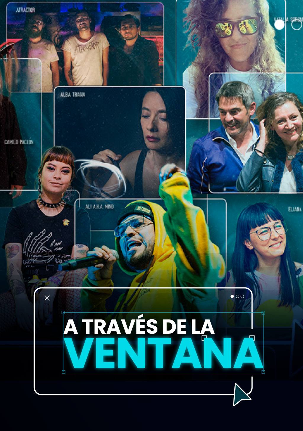 Póster A través de la ventana