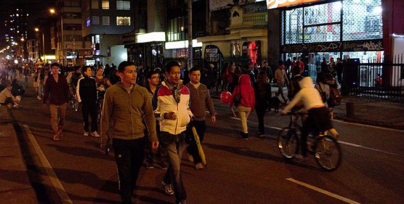 Ciclovía Nocturna