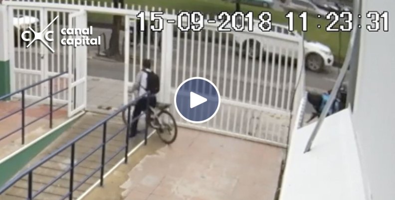 De manera descarada: así hurtó hombre una bicicleta al norte de Bogotá