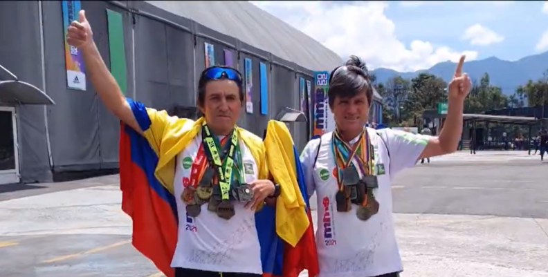 Tradición familiar en la Media Maratón de Bogotá.