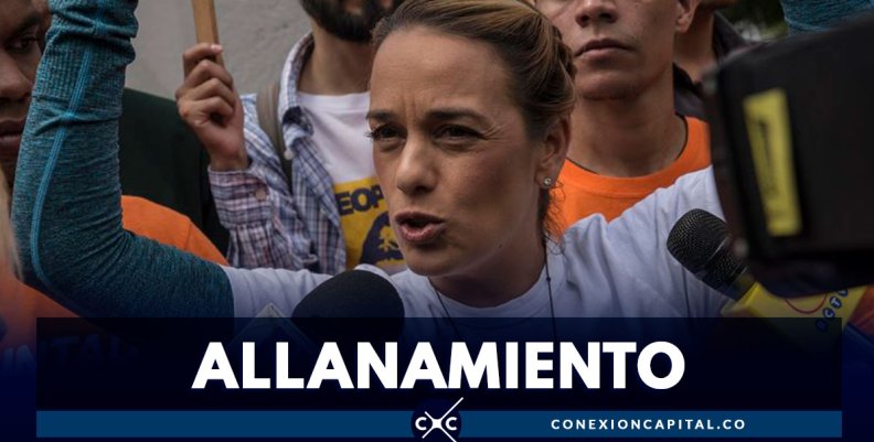 Lilian Tintori denuncia que fuerza pública allanó su casa en Caracas