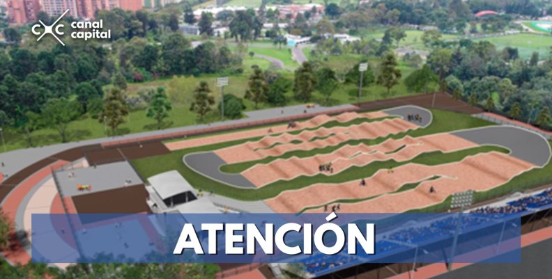 Inicia la construcción de la primera pista profesional de BMX de Bogotá