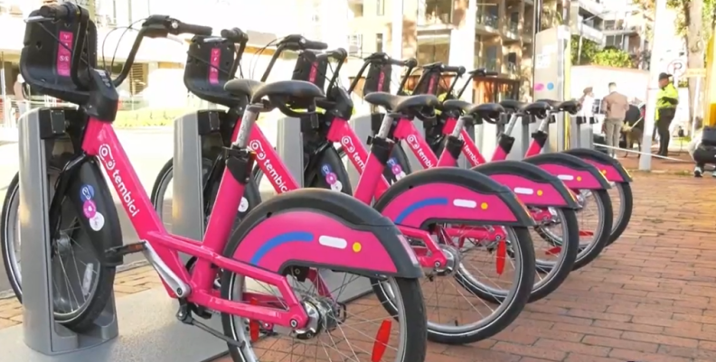 Bicicletas públicas en Bogotá