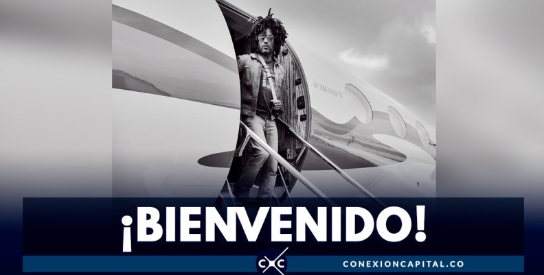 Lenny Kravitz ya está en Bogotá