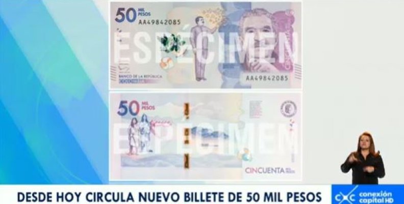 Billete de 50.000