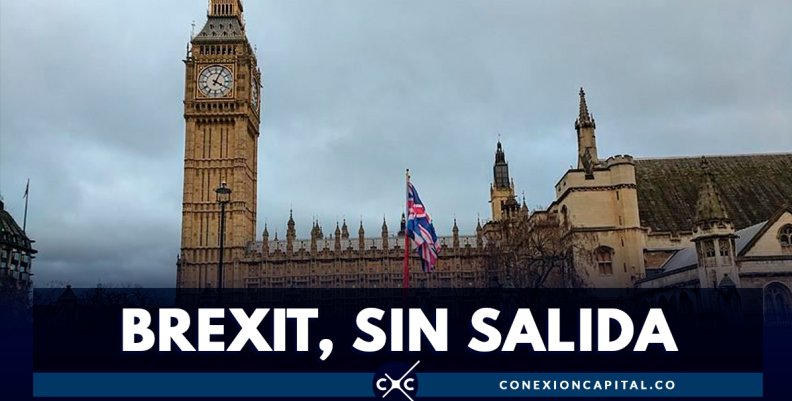 Parlamento británico rechaza acuerdo "mejorado" del brexit