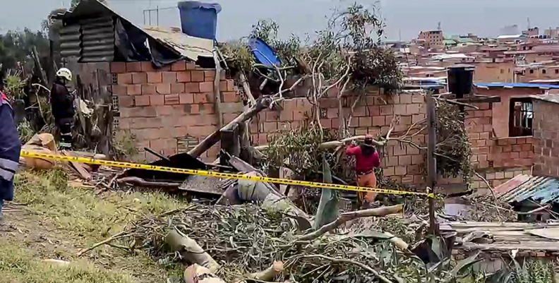 caída arbol Soacha