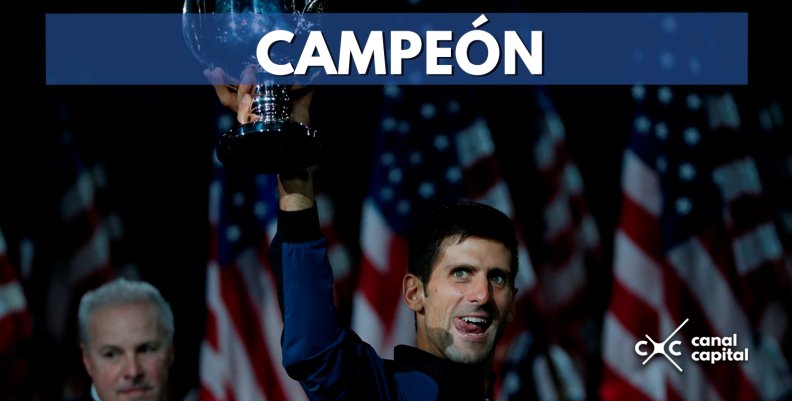 Djokovic ganó el Abierto de los EEUU con triunfo frente a Del Potro