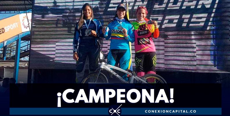 Mariana Pajón conquistó la Copa Sudamericana de BMX en Argentina