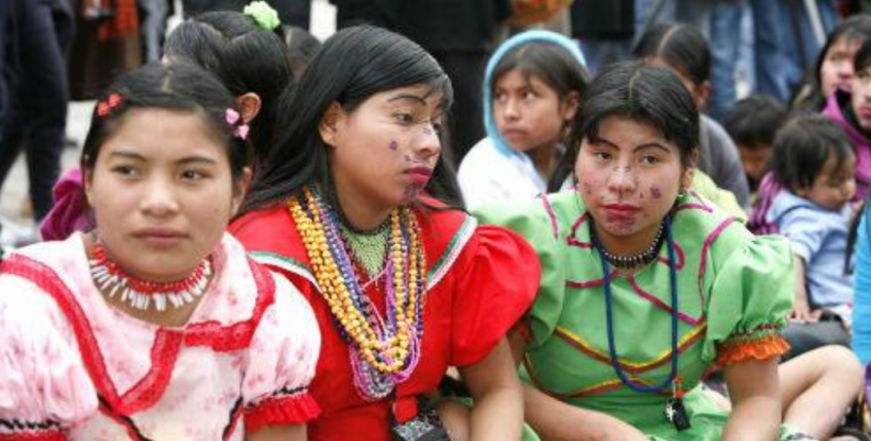 Comunidades indígenas embera